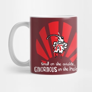 WEEJITSU WEEVIL - Small on the inside. GINORMOUS ON THE OUTSIDE! Mug